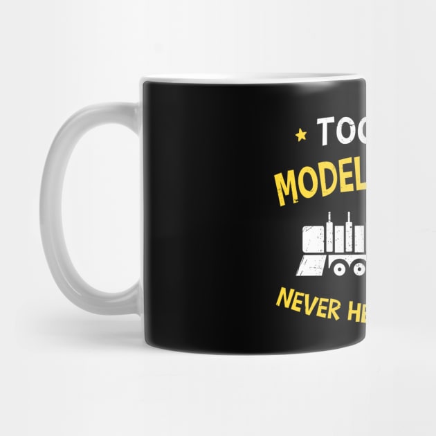 Model Railroad Shirt | Too Many Model Trains Gift by Gawkclothing